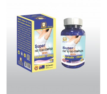 Super Fat To Go Complex With Forskolin 25mg 100s