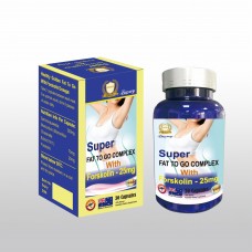 Super Fat To Go Complex With Forskolin 25mg 30v