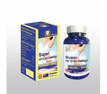 Super Fat To Go Complex With Forskolin 25mg 30v